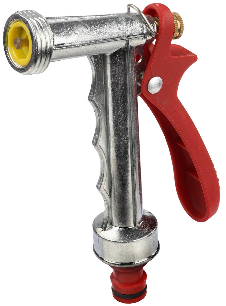 Пистолет поливочный M-mini плавная регулировка, курок сзади, металлический