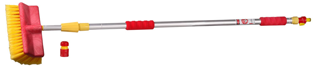 Соединитель, щетка на телескопическом удлинителе, набор для мойки 1/2''