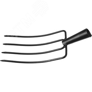 Навозные вилы 180х300 мм, кованые, четырёхрогие - фото 1