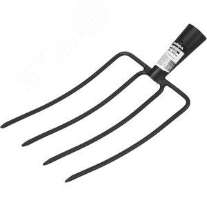 Навозные вилы 180х300 мм, кованые, четырёхрогие - фото 2