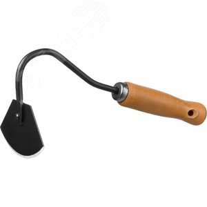 Мотыжка радиусная ''PROLine'' с деревянной ручкой, 421513, 65х115х275мм - фото 1