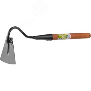 Узкая мотыжка ProLine 113х100х575 мм, с тулейкой, деревянная ручка - фото 2