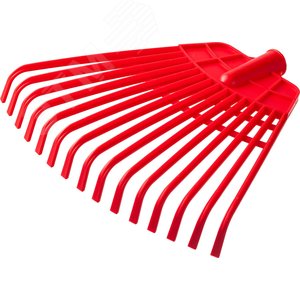 Грабли веерные пластиковые GQ-15 15 плоских зубцов - фото 1