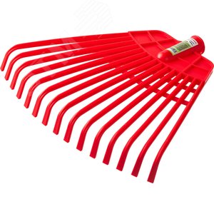 Грабли веерные пластиковые GQ-15 15 плоских зубцов - фото 2