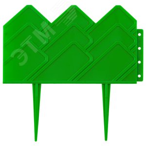 Бордюр декоративный для клумб, 14х310см, зеленый - фото 1