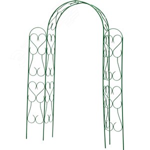 Арка декоративная ''АМПИР'' угловая, разборная, 240х120х36см - фото 1