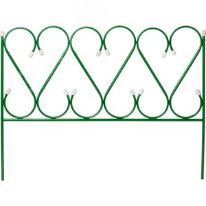 Забор декоративный ''РЕНЕССАНС'', металлический, 50x345см