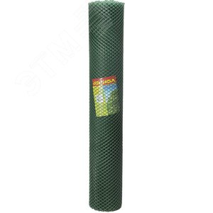 Решетка садовая , цвет хаки, 1,63х15 м, ячейка 18х18 мм - фото 1