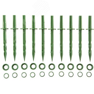 Колышки садовые 200мм, 10шт - фото 1