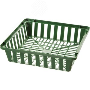 Корзина посадочная 29х29х7см, квадратная - фото 1