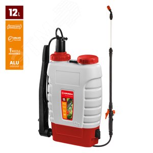 Ранцевый опрыскиватель KS-12 12 л, с телескопическим удлинителем - фото 2