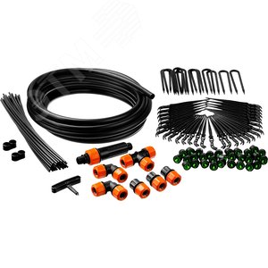 Изображение товара Система капельного полива от водопровода, на 30 растений (набор)