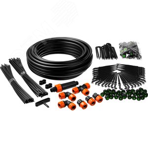 Система капельного полива от водопровода, на 60 растений - фото 1