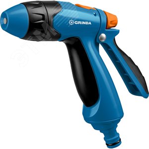 Изображение товара Пистолет поливочный PROLine B-R плавная регулировка напора, курок сзади, двухкомпонентный (шт)