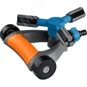 Круговой распылитель PROLine RR-Pro 3 профессиональных сопла, на подставке с колёсиками - фото 1