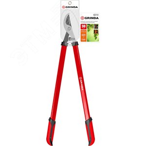 Сучкорез большой плоскостной со стальными рукоятка - фото 2