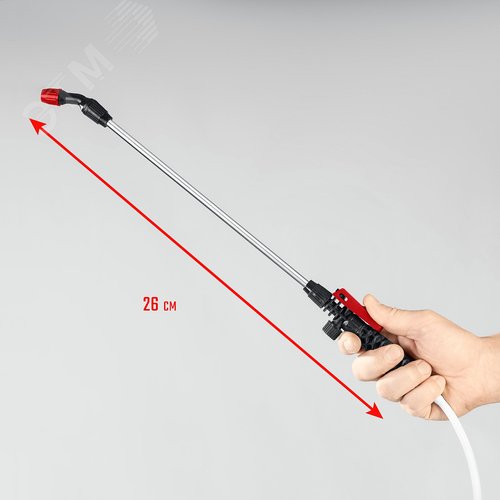 Опрыскиватель переносной TS-10, 10 л, широкая горловина, устойчивое днище - фото 2