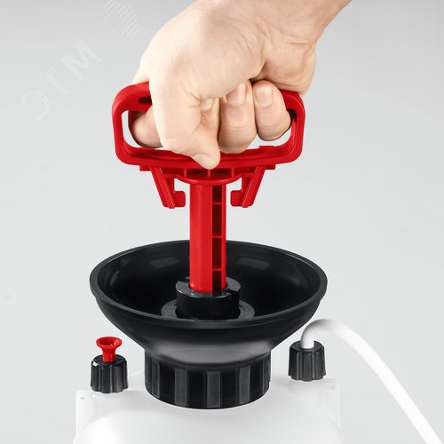 Опрыскиватель переносной TS-10, 10 л, широкая горловина, устойчивое днище - фото 3