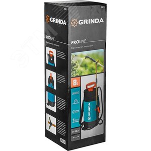 Опрыскиватель переносной PROLine PT-8 8 л, с широкой горловиной и упорами для ног - фото 2