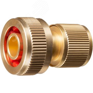 Изображение товара Соединитель быстросъёмный PROLine BC-34A для шланга, 3/4'', с автостопом, из латуни (шт)