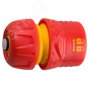 Изображение товара Соединитель быстросъёмный для шланга, с автостопом, с запирающим механизмом, GF-12, 1/2'' (шт)