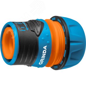 Быстросъёмный соединитель PROLine TL-12 для шланга, 1/2'', с запирающим механизмом, пластиковый с TPR - фото 1