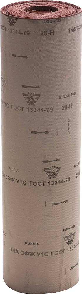 Рулон шлифовальный, на тканевой основе, водостойкий, KK19XW 20-H (Р70), 800мм,30м