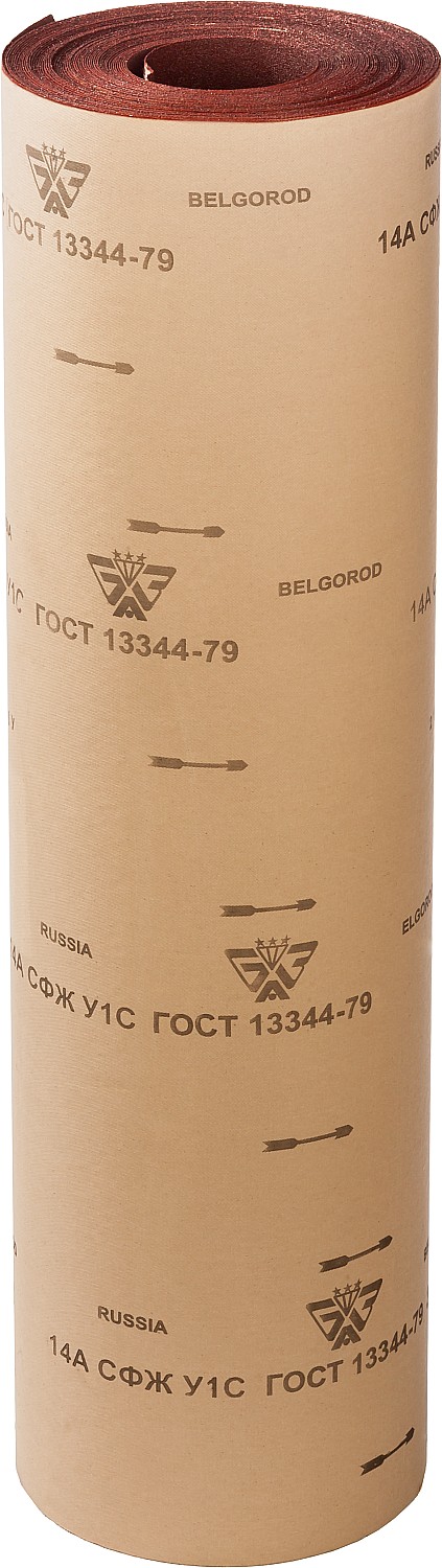 Рулон шлифовальный, на тканевой основе, водостойкий, KK19XW 25-H (Р60), 775 мм, 30 м