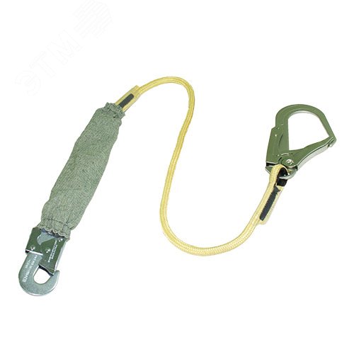 Изображение товара Строп аК огнеупорный из веревки 2 м с амортизатором для сварщиков и кровельщиков