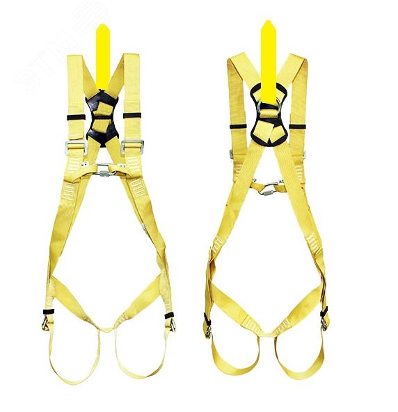 Изображение товара Страховочная привязь огнеупорная Н21 с быстросъемными пряжками