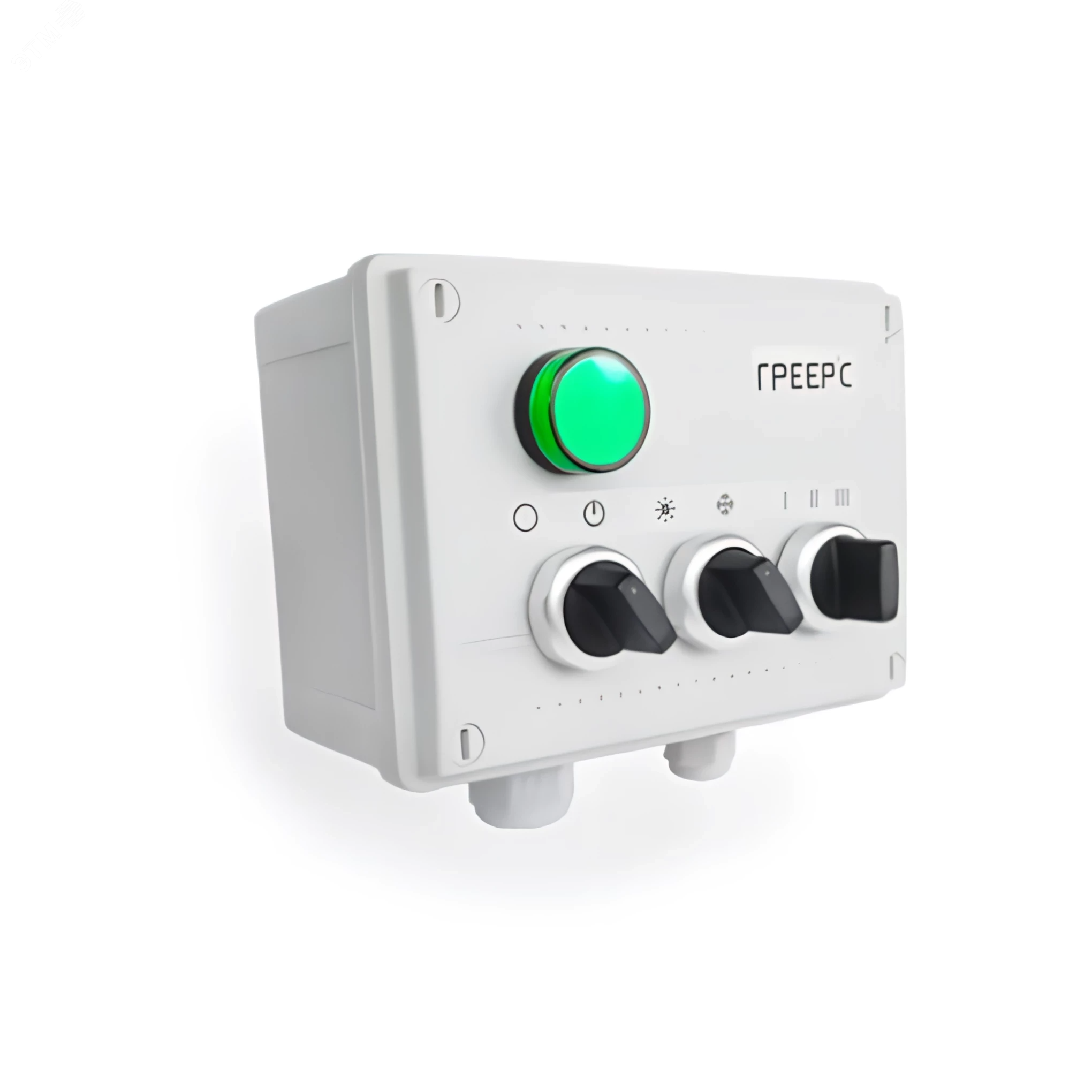 Изображение товара Пульт контроля и управления ПКУ-1 IP54 без термостата