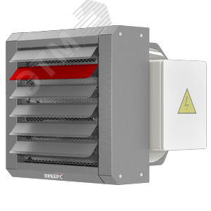 Изображение товара Тепловентилятор электрический на 12 кВт, EC12 IP54, с комплектом автоматики и монтажной консолью (шт)