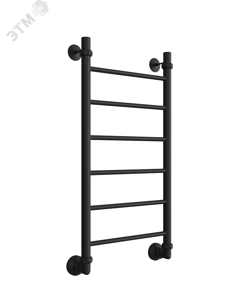 Изображение товара Полотенцесушитель водяной J 80/40 нержавеющая сталь черный матовый Россия