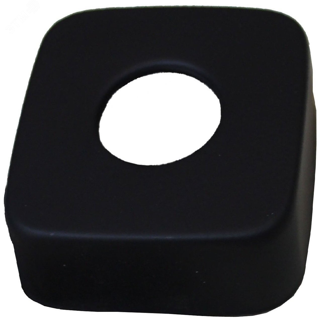 Изображение товара Отражатель квадратный 15 мм 3/4' черный матовый (шт)