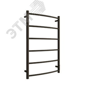 Изображение товара Полотенцесушитель электрический с диммером R neo 80/50 цвет чёрный матовый (шт)