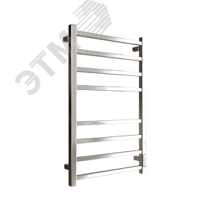 Изображение товара Полотенцесушитель электрический из квадратного профиля L plaza neo 80/50 с диммером цвет хром (шт)