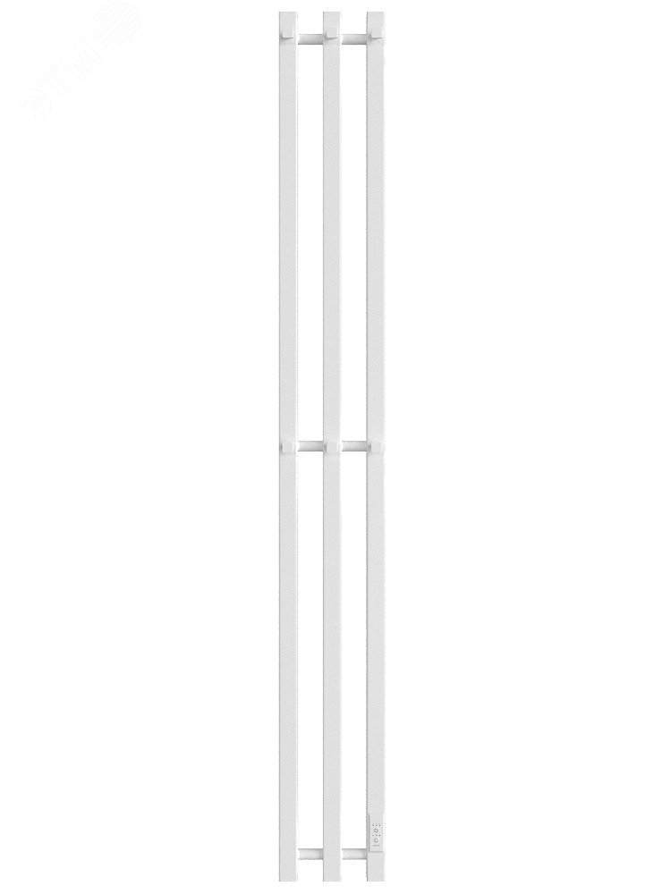 Изображение товара Полотенцесушитель электрический из квадратного профиля X-3 plaza neo 120/12 с диммером цвет белый (шт)