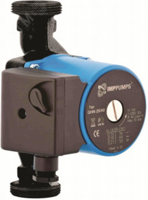 Изображение товара Циркуляционный насос GHN 32/65-180 IMP PUMPS трехскоростной для систем отопления и охлаждения