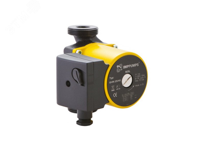 Изображение товара Циркуляционный насос GHN SOL 15/60-130 от IMP PUMPS для систем отопления охлаждения вентиляции