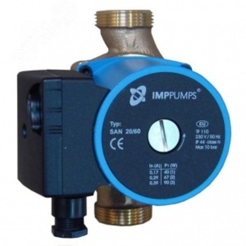 Изображение товара Насос циркуляционный IMP PUMPS SAN 15/40-130 для систем отопления и водоснабжения