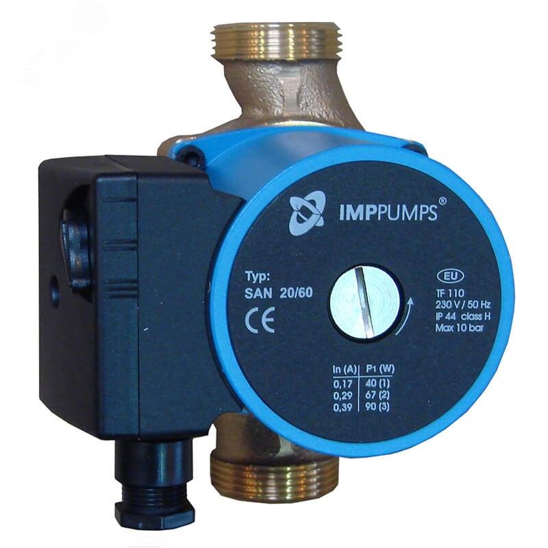 Изображение товара Циркуляционный насос SAN 25/60-180 IMP Pumps бронзовый 3 скорости