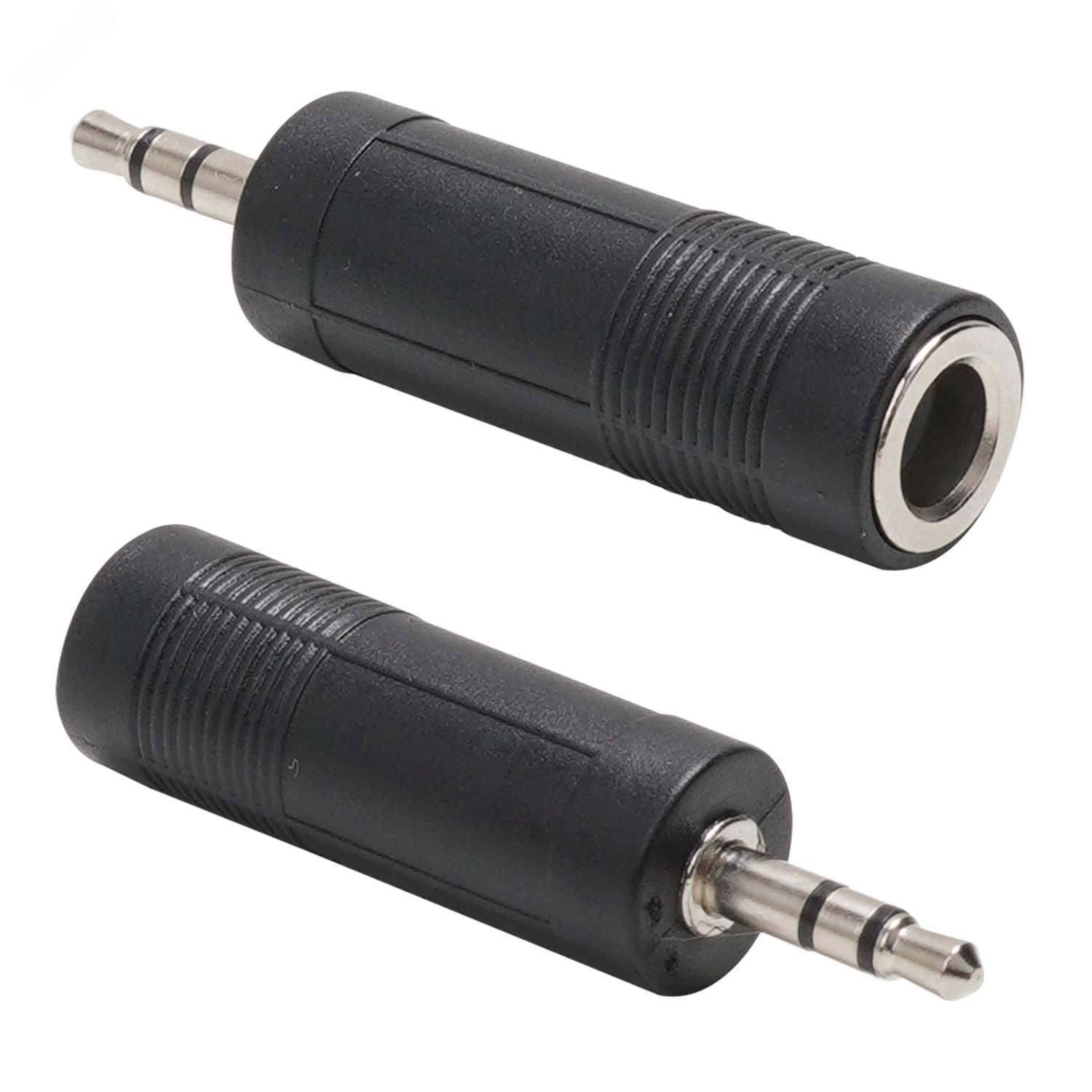 Изображение товара Переходник аудио 3.5мм на 6.35мм VCOM CA545 мини джек штекер