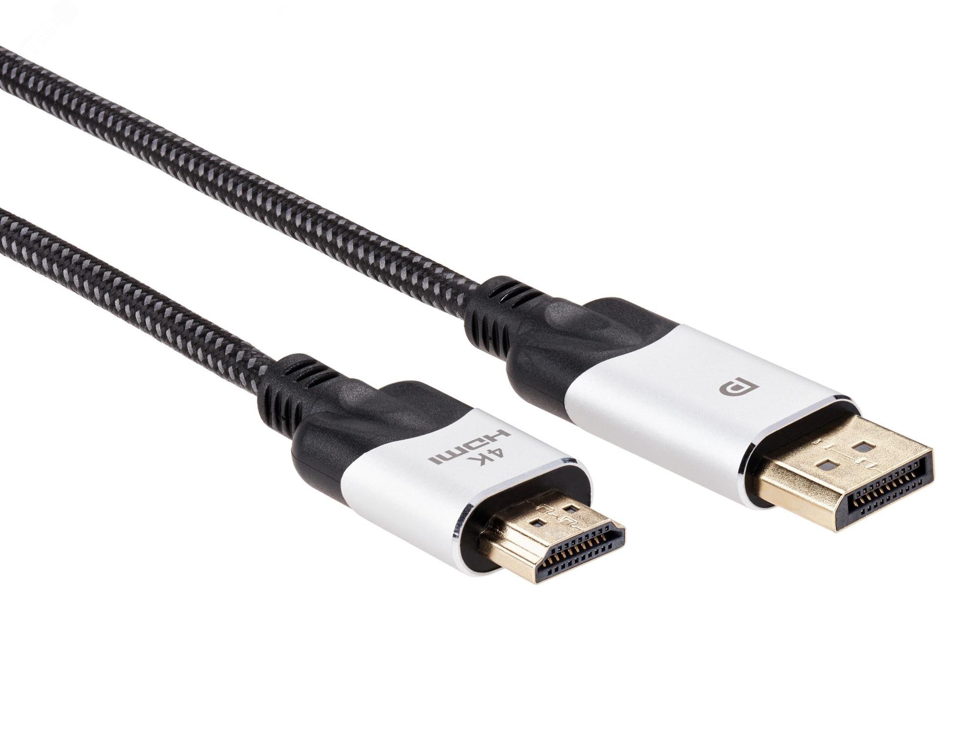 Изображение товара Кабель-переходник DisplayPort на HDMI 4K 60Hz 1.8м VCOM