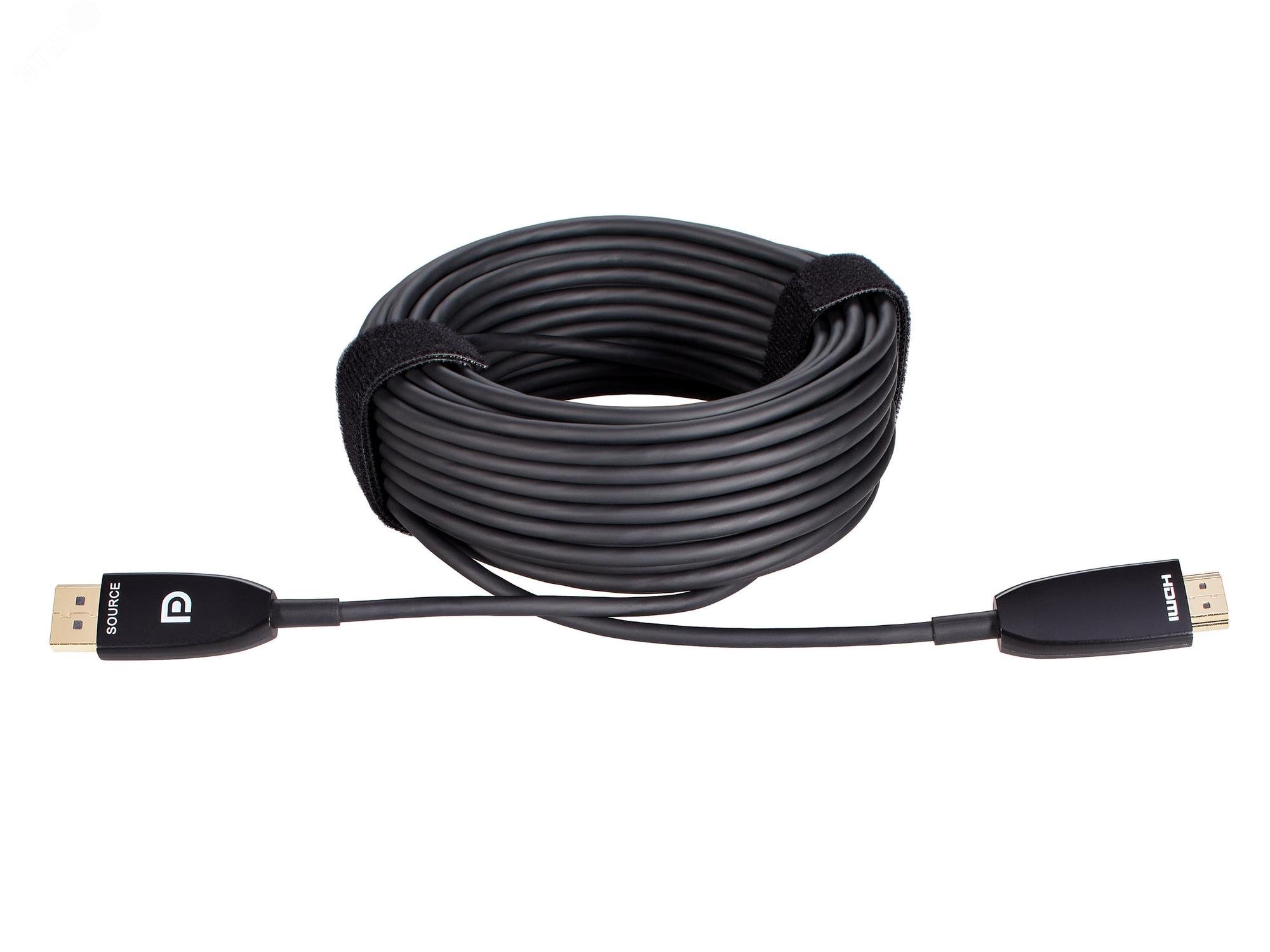 Изображение товара VCOM активный DP-выход HDMI кабель 15 м, DP v1.2 — HDMI v2.0