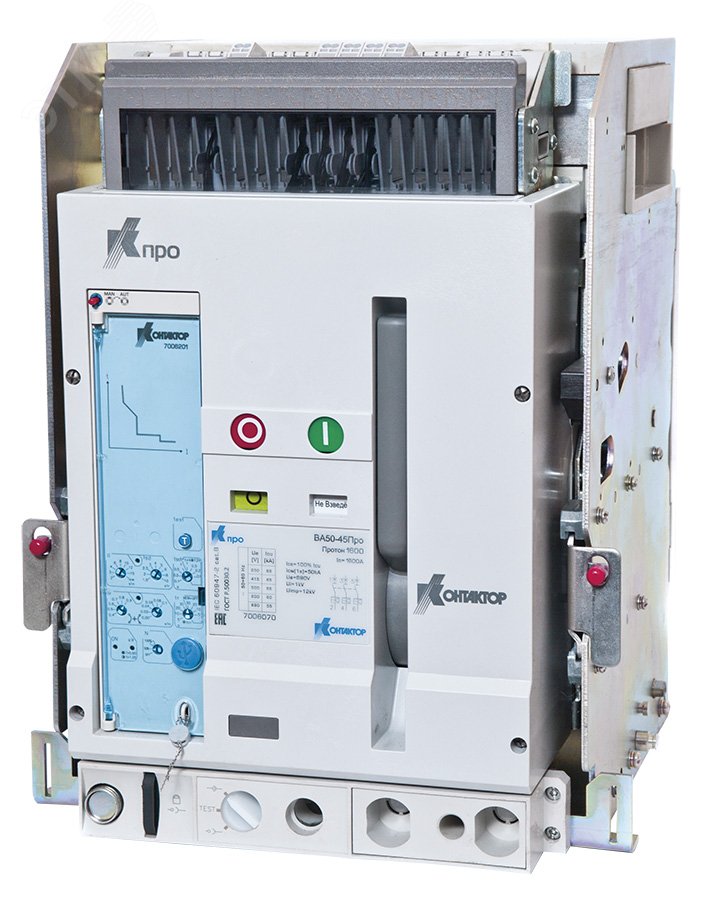 Изображение товара Выключатель автоматический воздушный IEK ВА50-45 (800А, 3P, IP00)