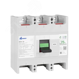 Изображение товара Выключатель автоматический ВА57-39-340010-400 А-660/380 AC-4000 А (шт)