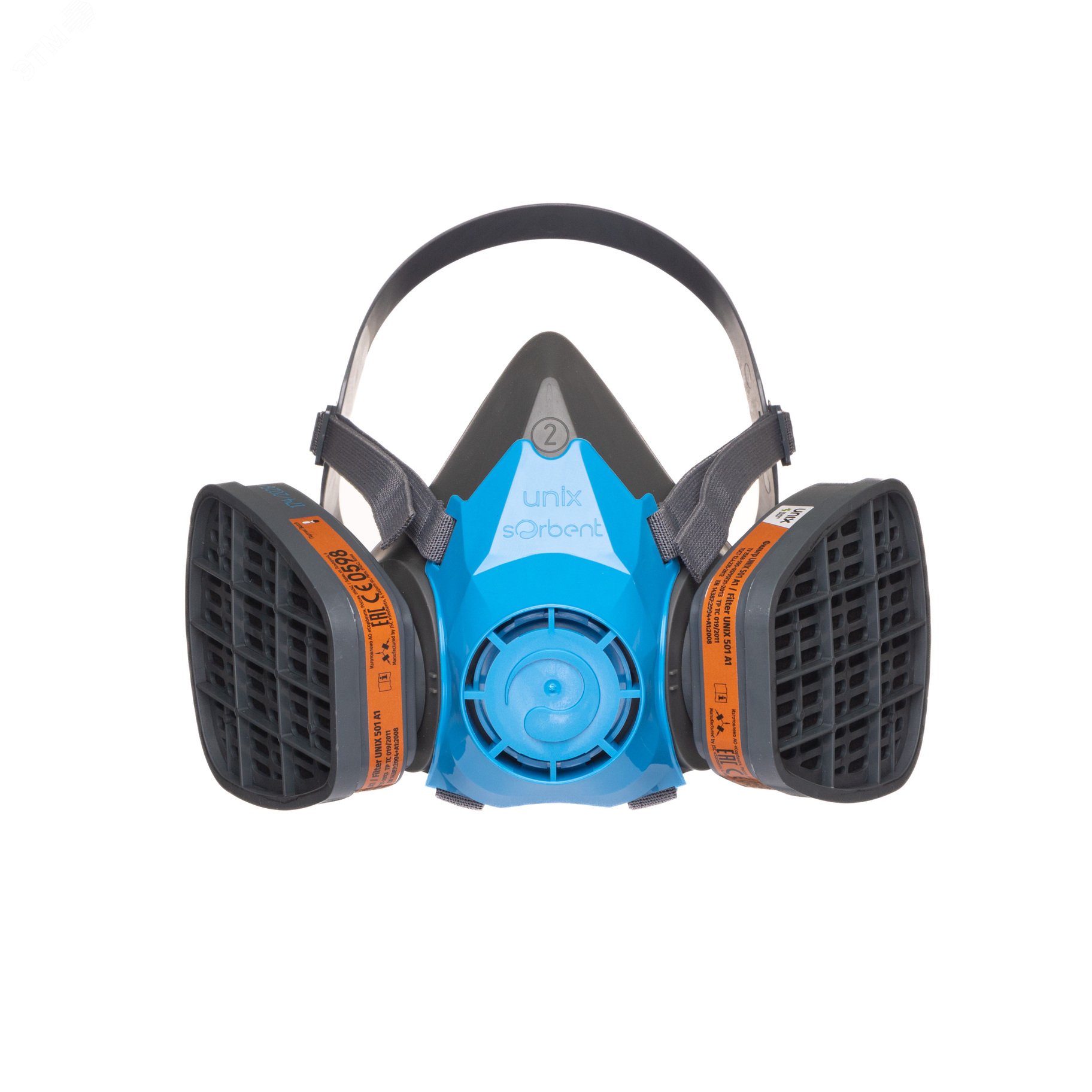 Изображение товара Респиратор UNIX 1000 А1 с фильтрами, защита органов дыхания