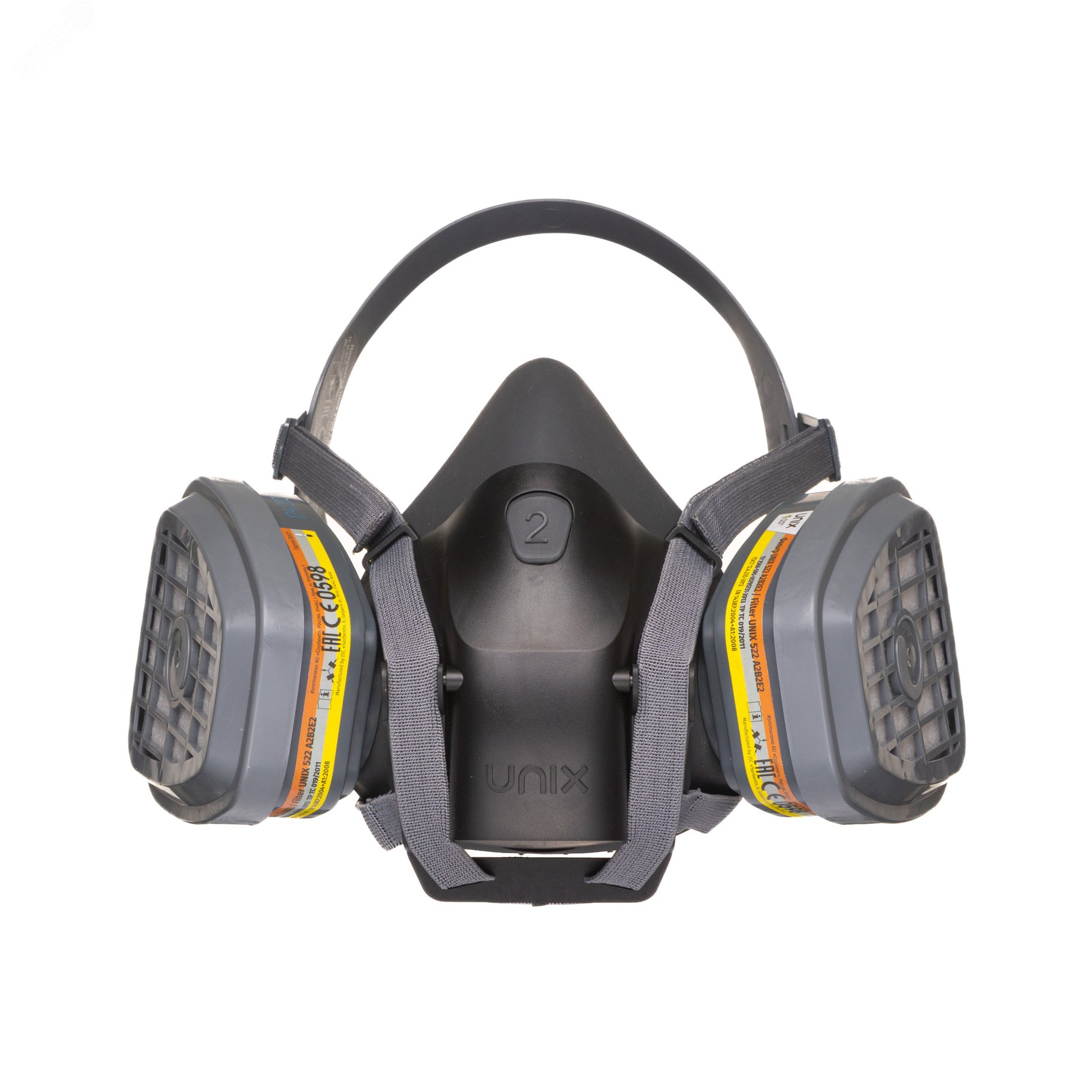 Изображение товара Респиратор фильтрующий UNIX 2100 А2В2Е2+Р2, РФ, Зелинский Групп