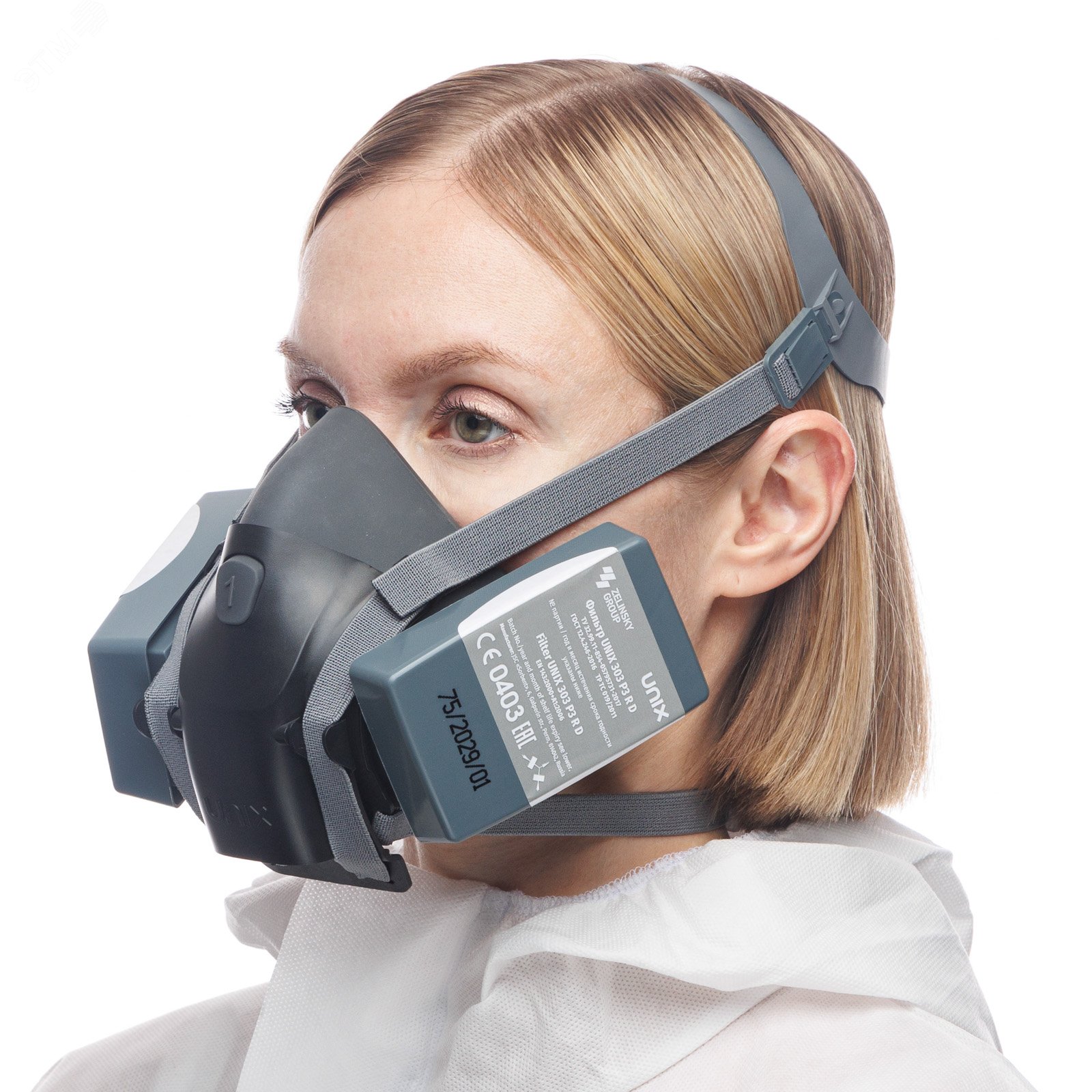 Изображение товара Фильтрующий респиратор UNIX 2100/303 P3 R D (2 рост)