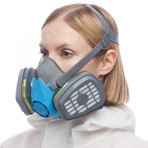 Изображение товара Респиратор в комплекте с фильтрами UNIX 1100 А1В1Е1К1 с UNIX Р3 (2 рост) (шт)